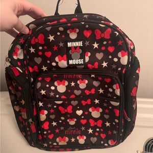 minnie mouse diaper bag with changing pad